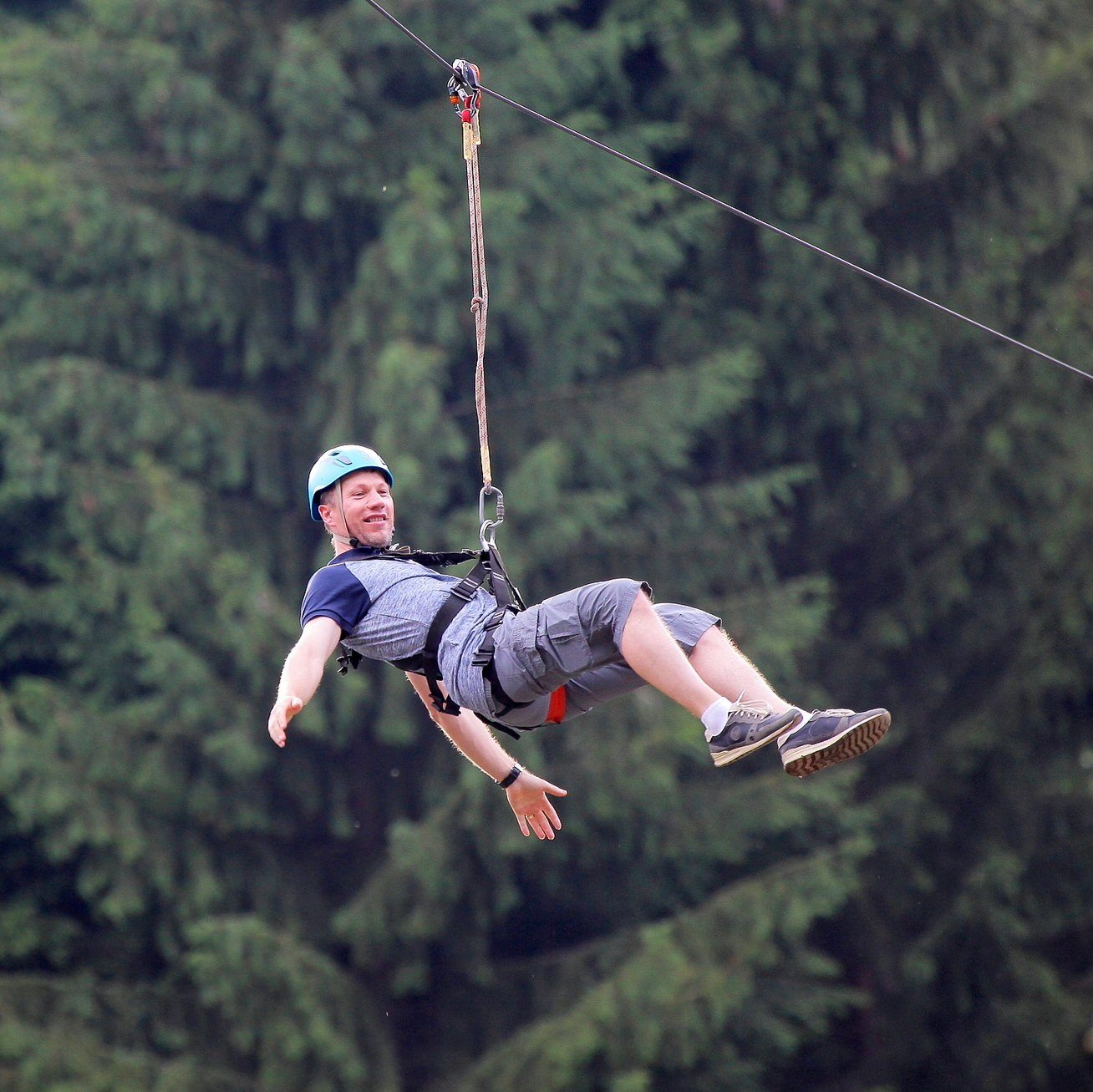 Do you adore the power of adrenaline? So ZipLine is the right attraction for you.